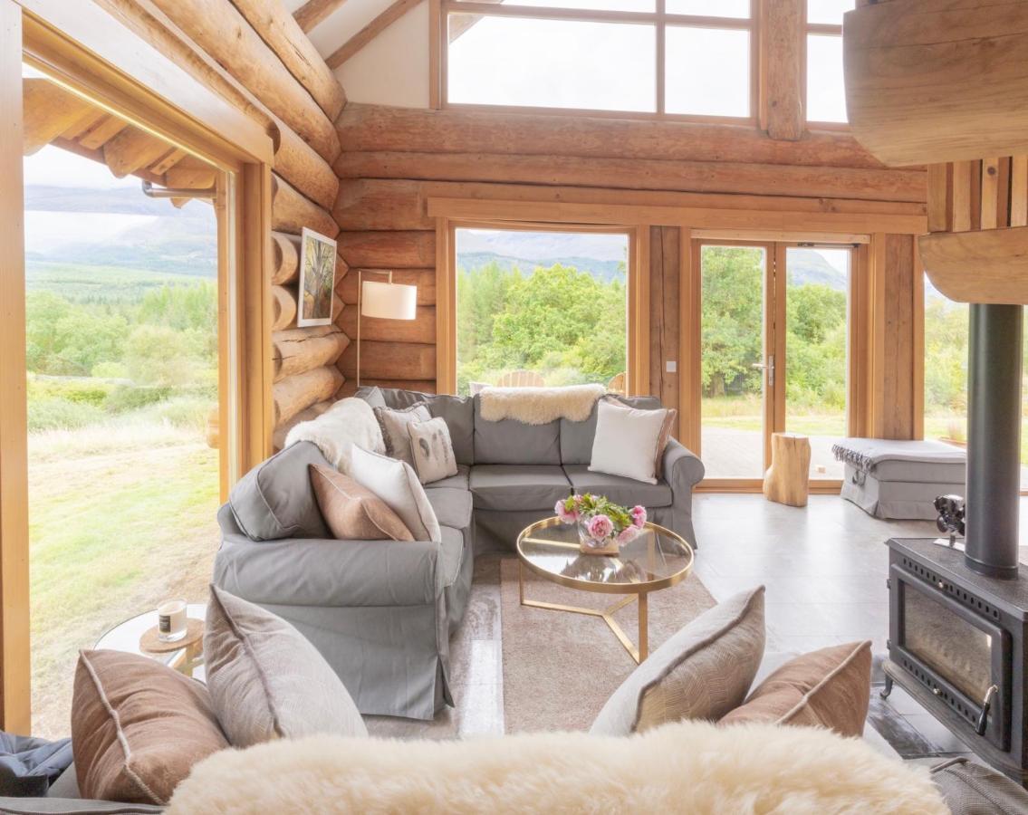 Wild Nurture Eco Luxury Offgrid Log Cabin Fort William Dış mekan fotoğraf