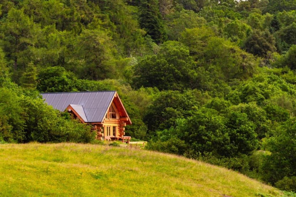Wild Nurture Eco Luxury Offgrid Log Cabin Fort William Dış mekan fotoğraf