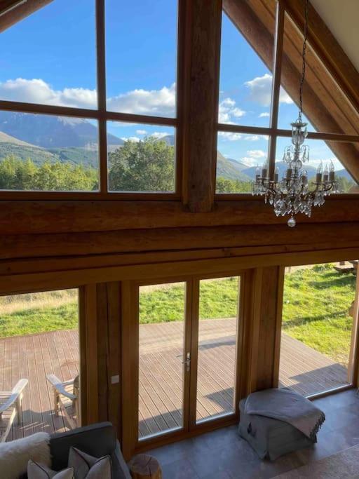 Wild Nurture Eco Luxury Offgrid Log Cabin Fort William Dış mekan fotoğraf