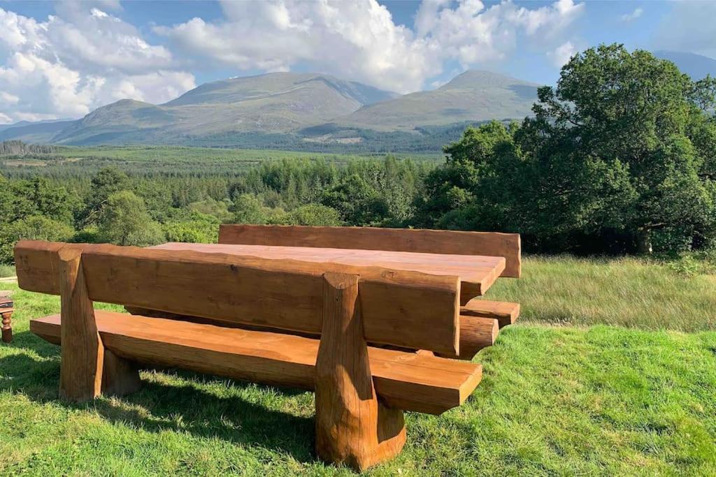 Wild Nurture Eco Luxury Offgrid Log Cabin Fort William Dış mekan fotoğraf