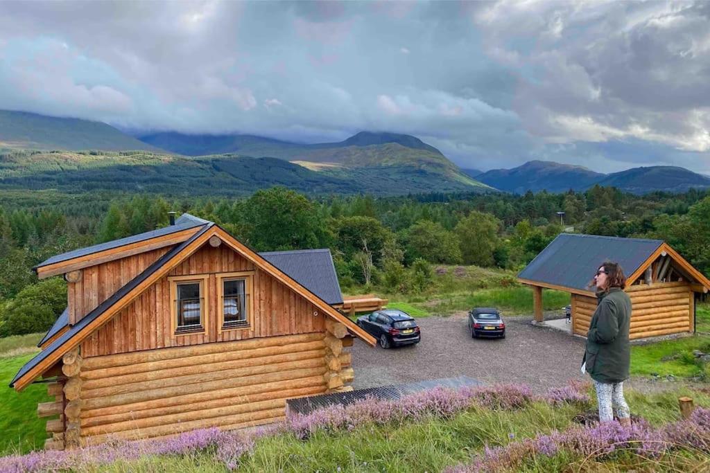 Wild Nurture Eco Luxury Offgrid Log Cabin Fort William Dış mekan fotoğraf