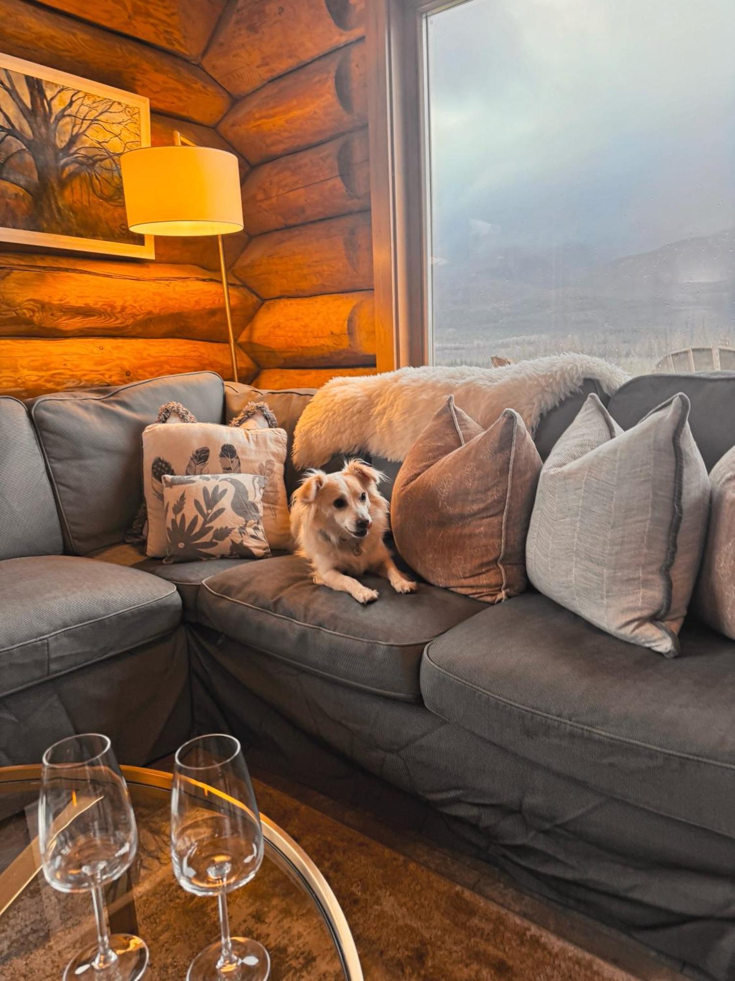 Wild Nurture Eco Luxury Offgrid Log Cabin Fort William Dış mekan fotoğraf
